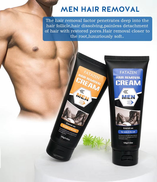 Natural Hair Care Gentle Hair Removal Products For Men Quick Effective Hair Removal Cream Ooho