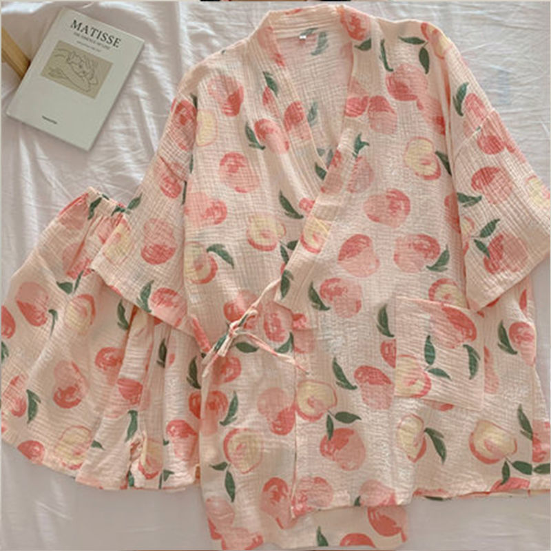 Pajama Sets Women Sweet Casual Simple Design Stylish Japanese Style Ooho