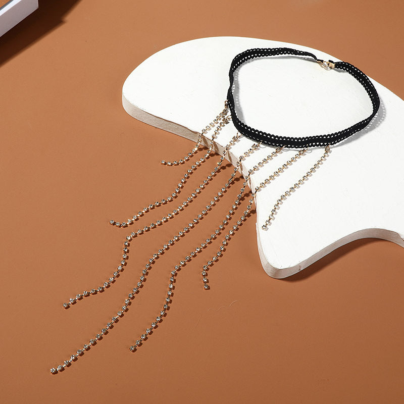 Claw Drill Leg Women Ins Adjustable Elastic Body Chain Jewelry