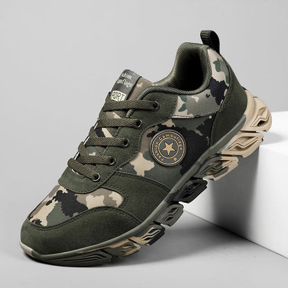 Men And Women Couple Sports Training Rubber Shoes Ooho