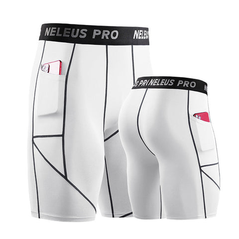 Men Outdoor Running Shorts Male Board GYM Exercise Fitness Leggings Ooho