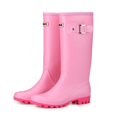 High rain boots buckle Ooho 