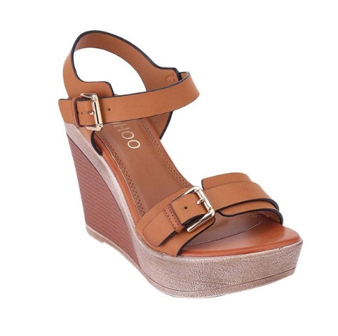 High heel wedge sandals Ooho