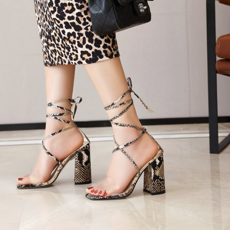 Strappy Heel Sandals Ooho