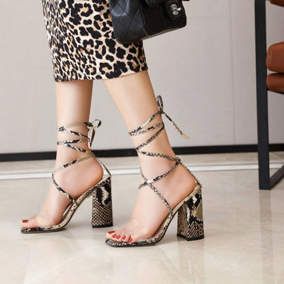 Strappy Heel Sandals Ooho