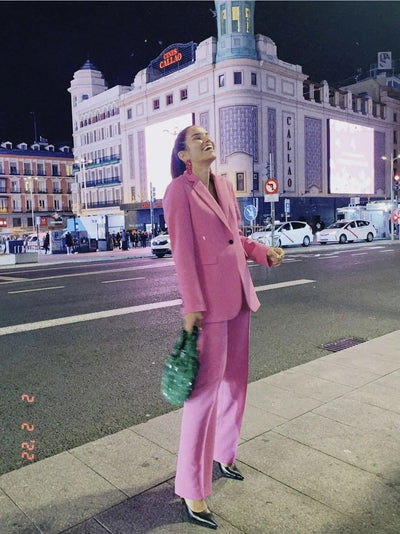 Ladies Fashion Blazer & Suit Pants Set for Women | Stylish Women’s Blazer with Tailored Pants | Chic Office & Casual Look Ooho