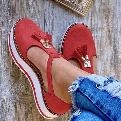 Tassel Flats Shoes Women Spring Summer Sandals Ooho