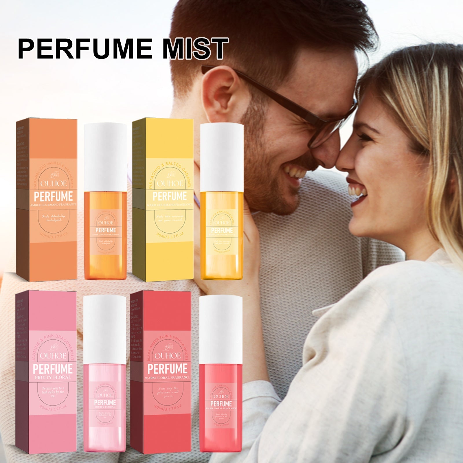 Brazilian Perfume,Fruity Fragrance Perfume Mist,Brazilian Perfume For Women Bodymoisturize Skin 3.17oz Ooho
