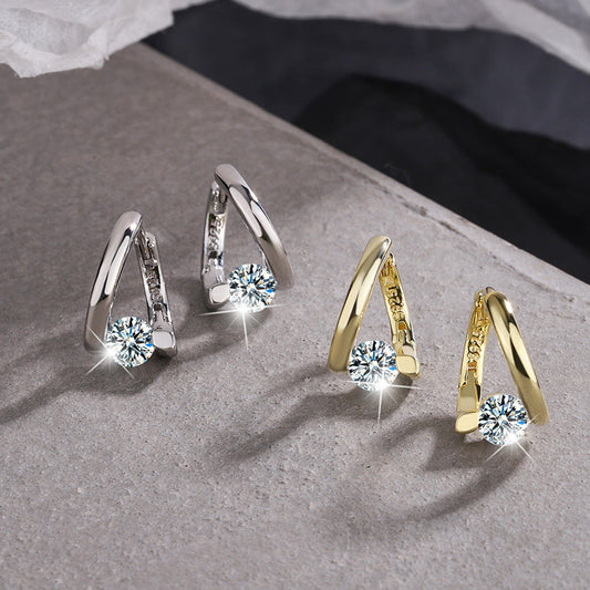 Short Temperamental Earrings For Women Ooho