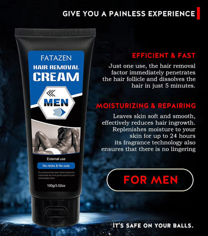Natural Hair Care Gentle Hair Removal Products For Men Quick Effective Hair Removal Cream Ooho