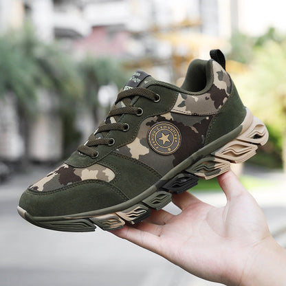 Men And Women Couple Sports Training Rubber Shoes Ooho
