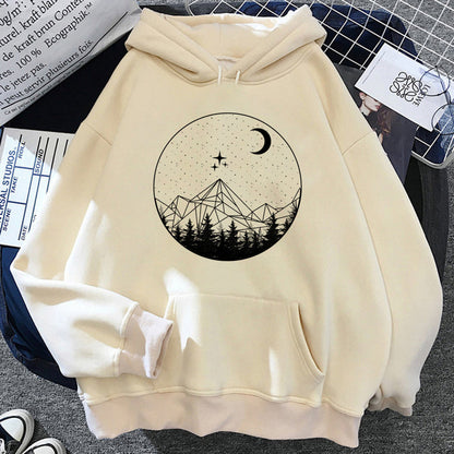 Acotar Hoodies Women Japanese Gothic Aesthetic Hood Female Ooho