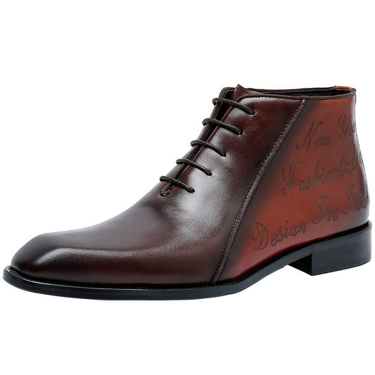 Martin Boots Men's Bicolor Cowhide Business Ooho