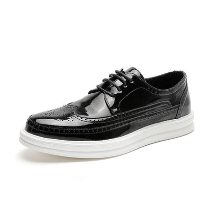 Mens Business Casual Korean Style Trendy British Mens Shoes Ooho