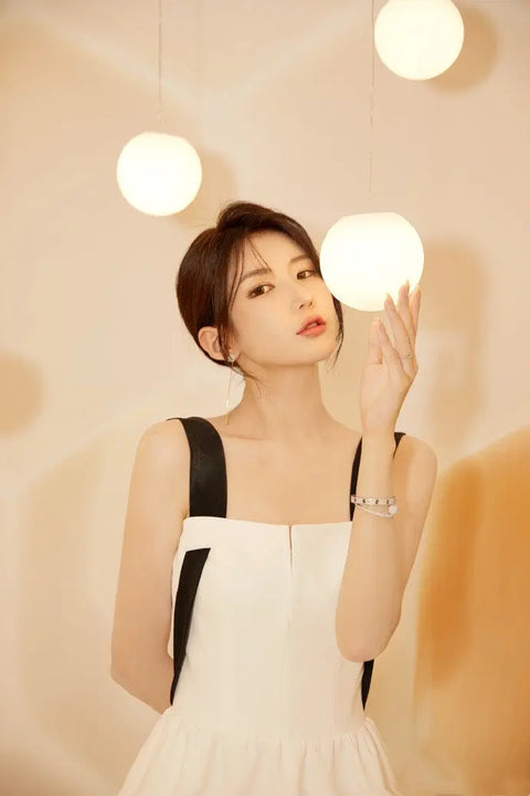 Mini French Dress Midi Party White Dress Ooho