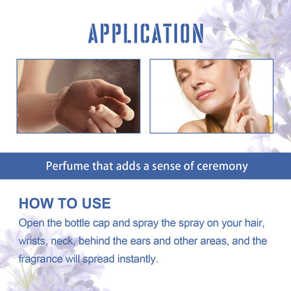 North Moon Fragrance Spray, Spray Body Splash For Women, Hair & Body Fragrance Mist, Fresh Long Duration Fragrance Spray Scent, Women's Dating Perfume Spray Ooho