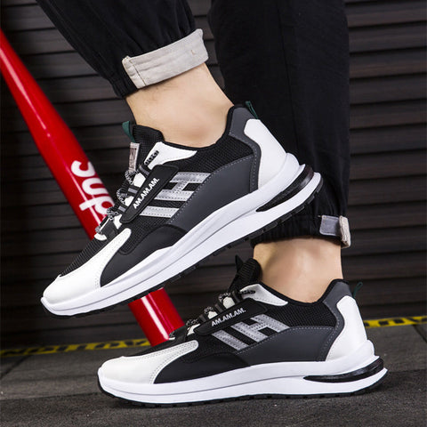 Men Sneakers White Sports Shoes Running Walking Ooho