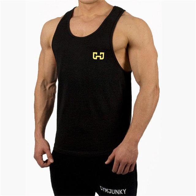 Men Bodybuilding Tank Ooho