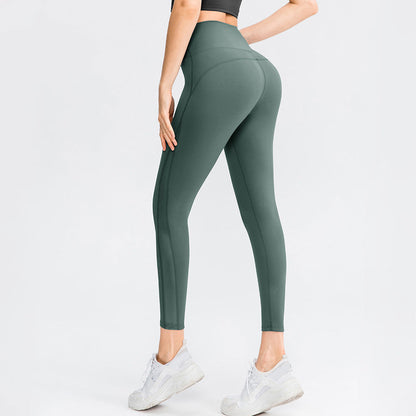 Butt Lifting Workout Leggings For Women Seamless High Waisted Yoga Pants Ooho