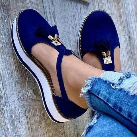 Tassel Flats Shoes Women Spring Summer Sandals Ooho