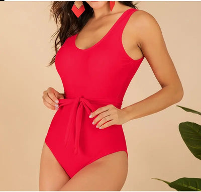 Printed bikini bodysuit Ooho