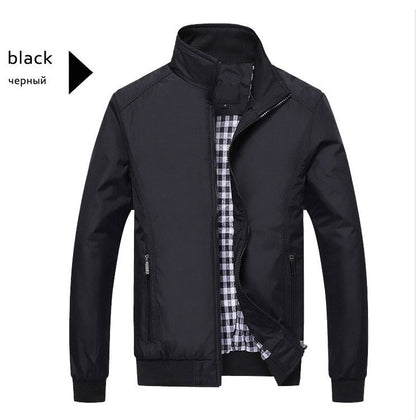 Casual Jacket Men Outerwear Sportswear Ooho