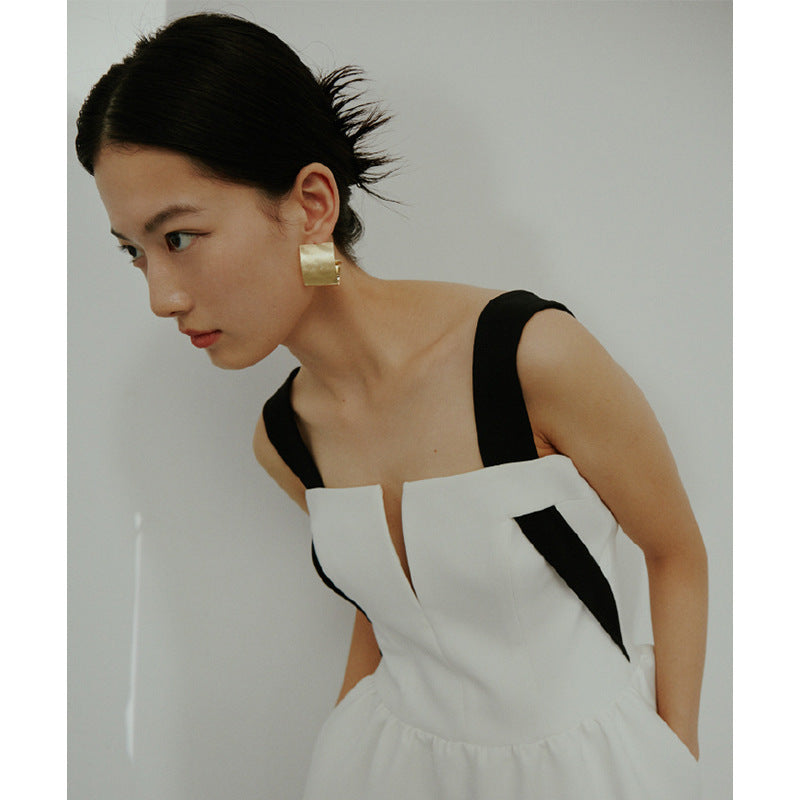 Mini French Dress Midi Party White Dress Ooho