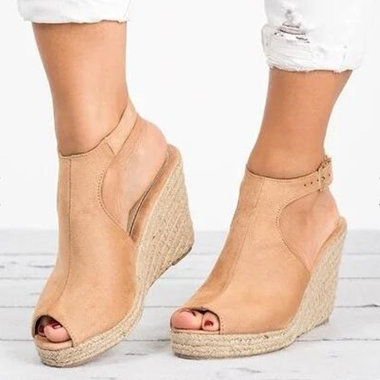 Fashion Women Platform Sandals Peep Toe Spartan Sandals Women Summer Wedges High Heel Shoes Ooho