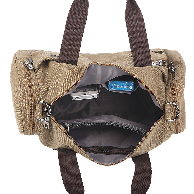 Fashion canvas men shoulder bag Ooho