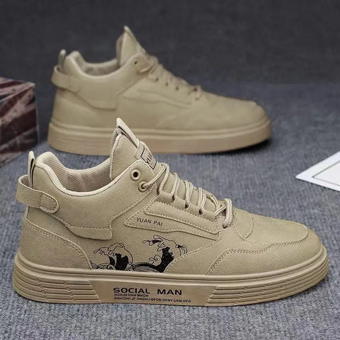 Men's Autumn Casual Sports Skate Shoes Ooho 