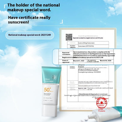 No Fake White Refreshing Sun Protection Full Body Face Women's Isolation Sunscreen Lotion Ooho