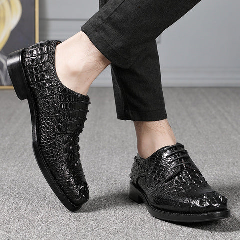 Handmade Men's Shoes Comfortable Business Formal Leather Ooho