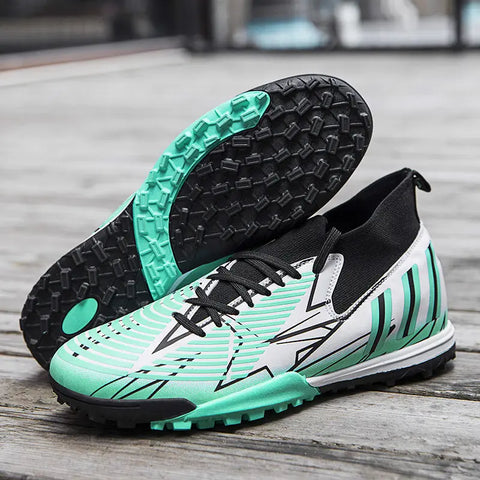 Male Teenager Student Competition Training Soccer Shoes Ooho 