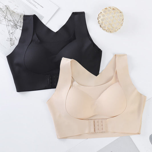 Posture Bras For Women Girl Posture Corrector Fitness Underwear Corset Back Bra Vest Push Up Shockproof Sports Bra Ooho