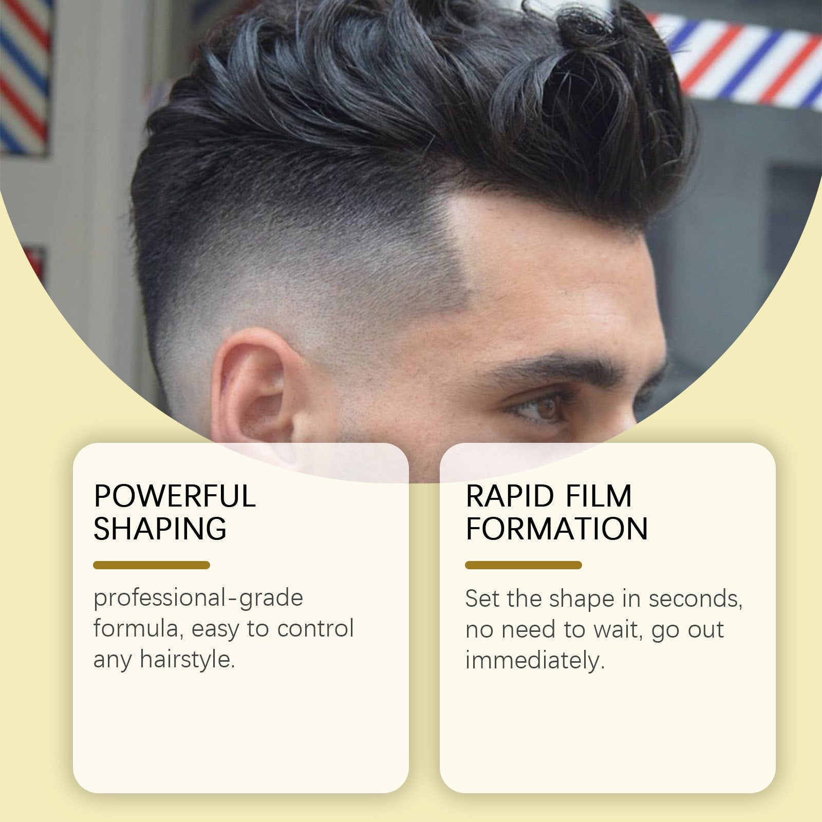 Men's Hair Care Shaping Wave Hair Oil Ooho