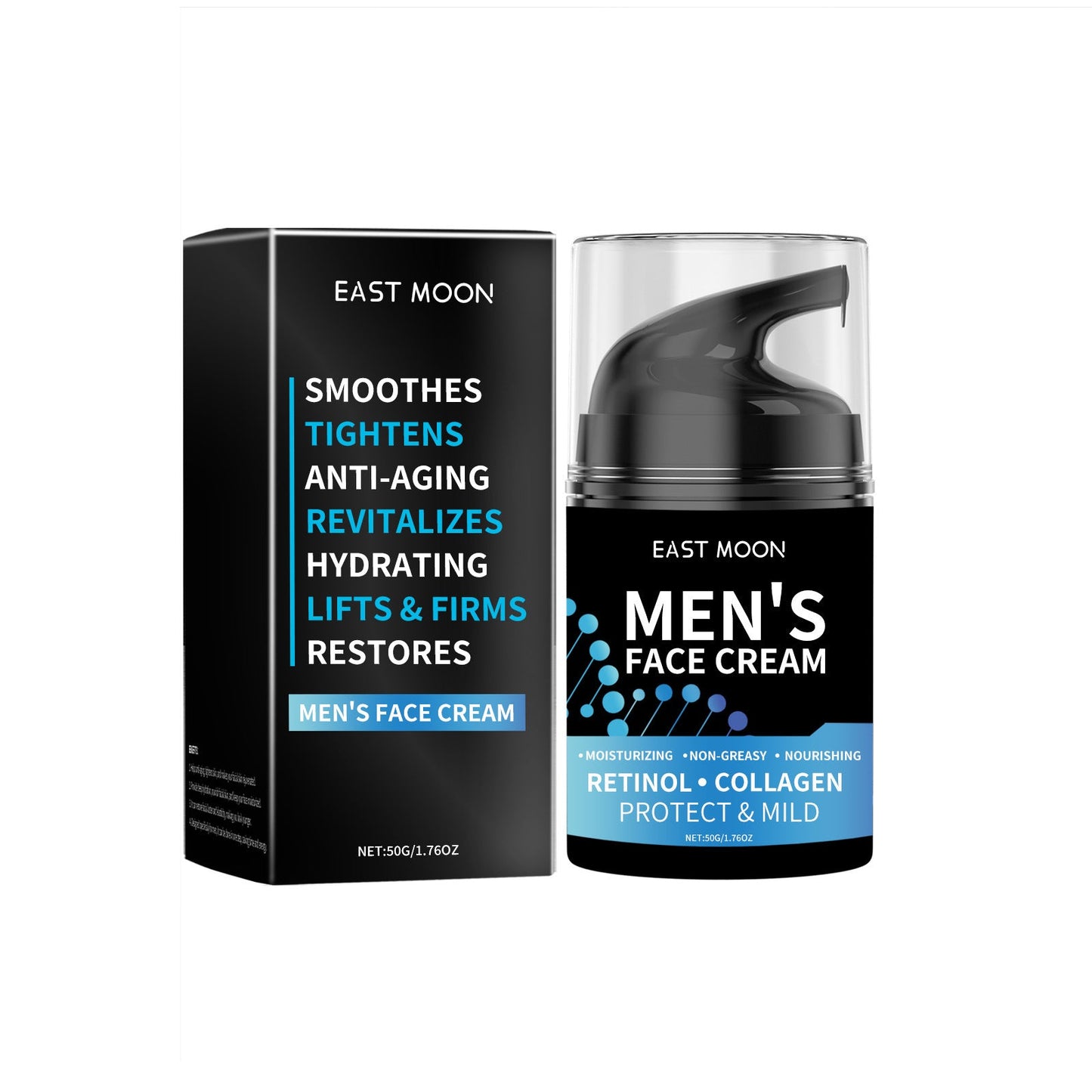 Men Moisturizing Nourishing Facial Skin Hydrating Skin Care Cream Ooho