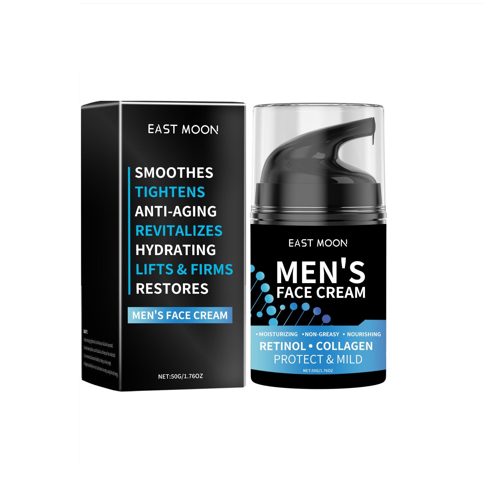 Men Moisturizing Nourishing Facial Skin Hydrating Skin Care Cream Ooho