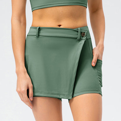 Spring Summer Women’s Sports Culottes | Lightweight Quick-Dry Active Skorts Ooho