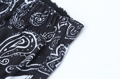 Fashion Paisley Full Printed Shorts Men Ooho