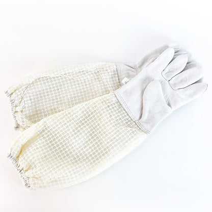 Protection Products Three-layer Breathable Mesh Sheepskin Anti-bee Gloves Ooho