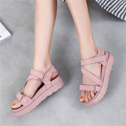 Women's sandals beach sandals platform Ooho