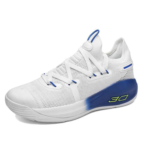 Low Top Basketball Shoes Men And Women Lightweight Shock Absorption Soft Bottom Ooho 
