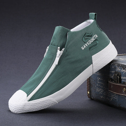 Casual Trendy Shoes Old Beijing Slip-on Canvas Shoes Men's Sneakers Umbrella Cloth Ooho
