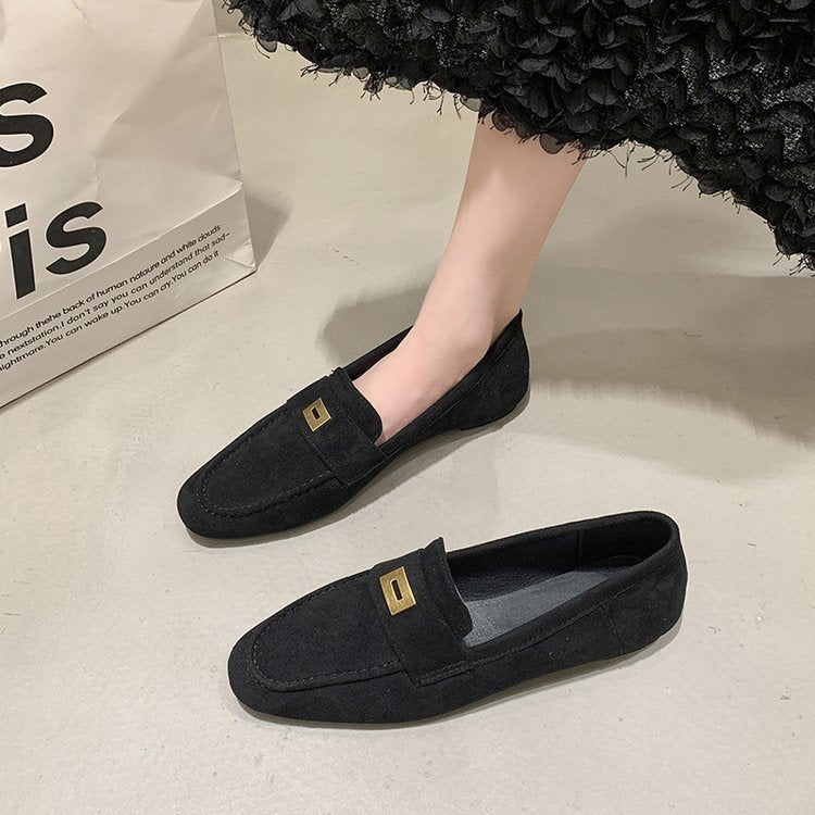 Commuter Shoes Female Flat Loafers Ooho