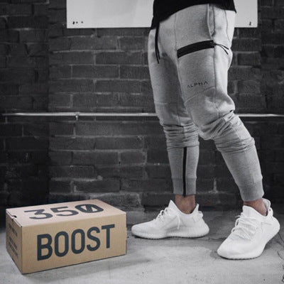 New Fitness Pants Casual Sweatpants Fashion High Street Trousers Pants Men Joggers Ooho