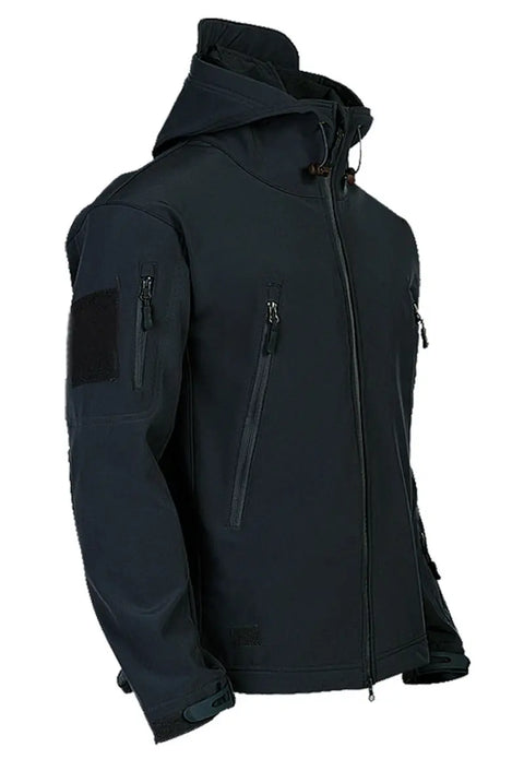Soft Shell Jacket Men Windproof Hooded Jacket Ooho