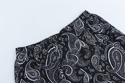 Fashion Paisley Full Printed Shorts Men Ooho