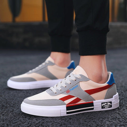 Four seasons canvas low-top sneakers Ooho