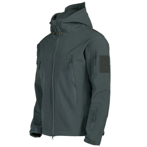 Soft Shell Jacket Men Windproof Hooded Jacket Ooho