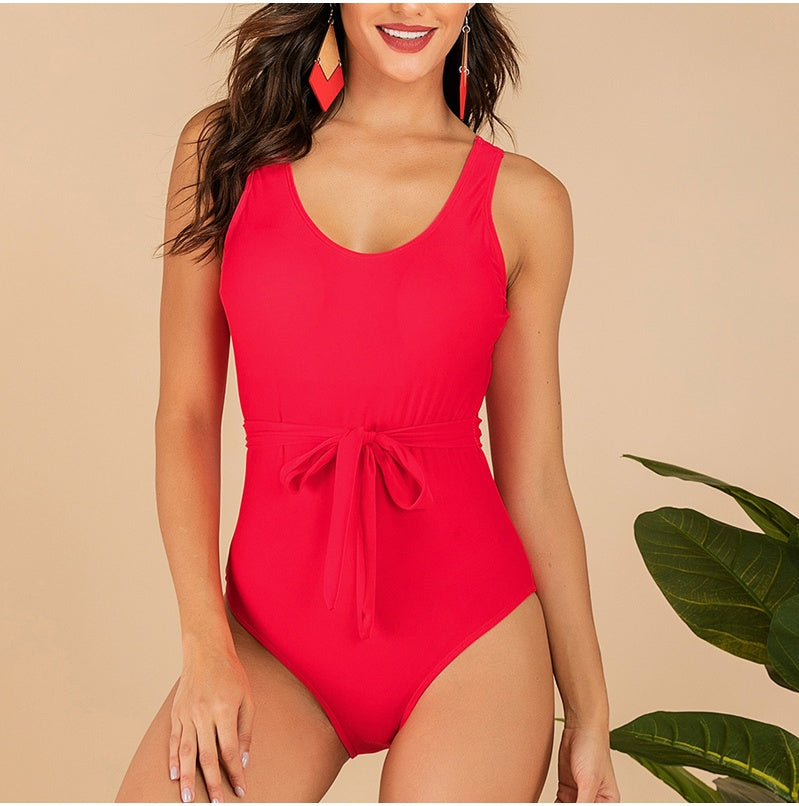Printed bikini bodysuit Ooho